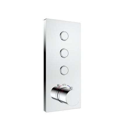Душевой комплект Vincea VSFW-431T1RCH встраиваемый, термостатический, 3 режима, хром