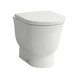 Унитаз приставной безободковый Laufen New Classic 8.2385.1.000.000.1 без сиденья