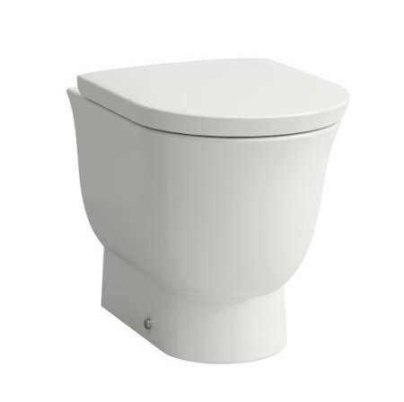 Унитаз приставной безободковый Laufen New Classic 8.2385.1.000.000.1 без сиденья