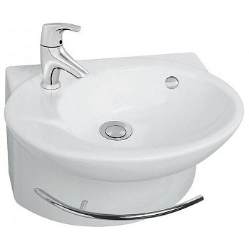 Раковина Jacob Delafon Presquile 45 E1337-00 Белая