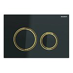 Кнопка смыва Geberit Sigma 21 115.652.SJ.1 черный/латунь Кнопка смыва Geberit Sigma 21 115.652.SJ.1 черный/латунь