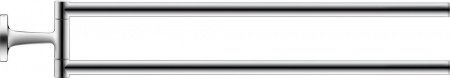 Держатель для полотенец Duravit Starck T 0099411000 Хром