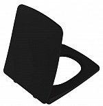 Сиденье для унитаза Vitra Metropole 122-083-009 с микролифтом, черный матовый