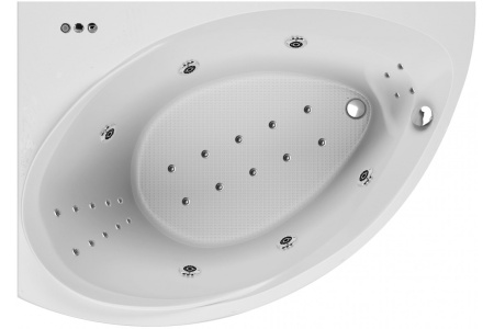 Ванна акриловая левосторонняя Relisan EcoPlus Ибица ППУ Гл000023027, 170x120