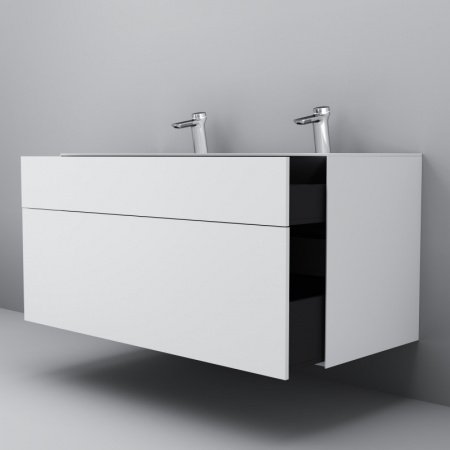 Тумба под раковину AM PM Inspire V2.0 120 подвесная Белая матовая