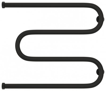 Полотенцесушитель водяной Сунержа М-образный 50х65 черный матовый