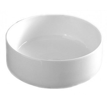 Раковина накладная 42см ArtCeram Cognac COL001 белый