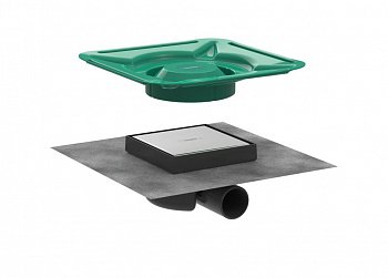 Душевой трап Hansgrohe RainDrain Spot 56112800 для облицовки плиткой