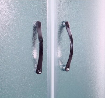 Душевая кабина Timo Eco TE-0790 P 90x90x215 профиль белый, стекло рифленое