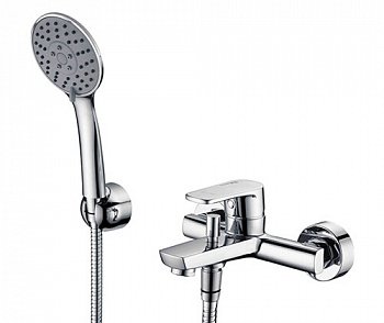 Смеситель для ванны с душем WasserKraft Dill 6101 хром