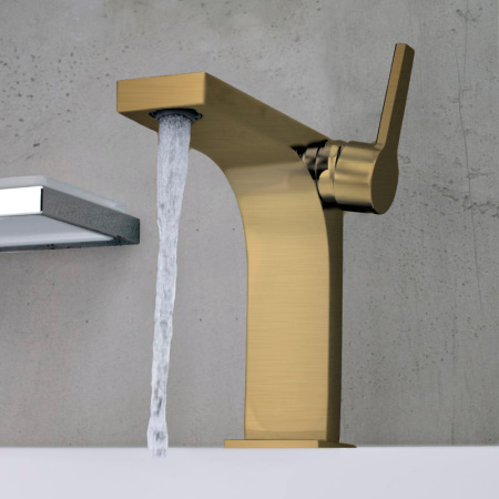 Смеситель для раковины Keuco Edition 11 51102030000 бронза шлифованная