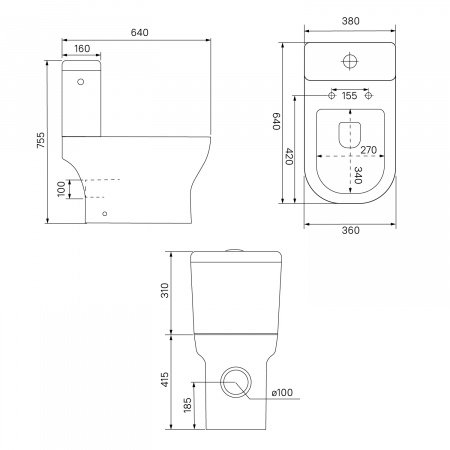 Унитаз напольный IDDIS Drum DRU2DSEi24 белый, с сиденьем микролифт