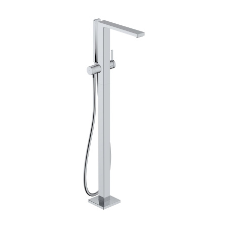 Смеситель для ванны напольный Hansgrohe Tecturis E 73445000 хром