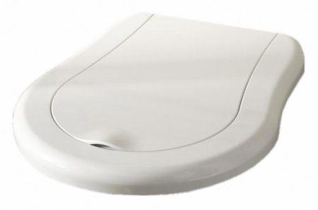 Крышка-сиденье Kerasan Retro 108901 с микролифтом, петли хром