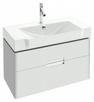 Тумба для комплекта Jacob Delafon Reve 80 белая, 2 ящика