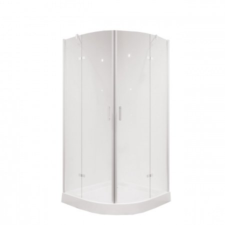 Душевой угол Niagara NG- 6616-08 100x100x190 профиль хром, стекло прозрачное