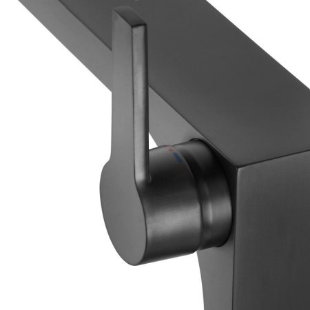 Смеситель для раковины Keuco Edition 11 51102130103 хром черный шлифованный