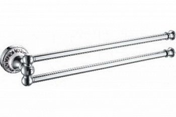 Держатель для полотенец Fixsen Bogema FX-78502A Хром Белый