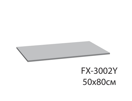 Коврик для ванной Fixsen Lido 1-ый, FX-3002Y, желтый, 50х80см