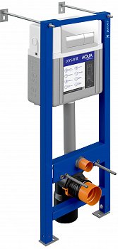 Инсталляция Cersanit AQUA SMART M 40 + клавиша PRESTO пластик белый