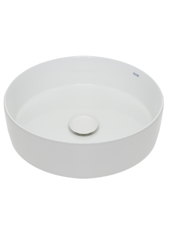 Раковина накладная 35.5см AQUAme AQM5012 белый