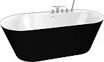 Акриловая ванна BelBagno BB14-NERO/BIA Акриловая ванна BelBagno BB14-NERO/BIA