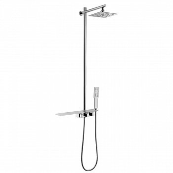 Душевая стойка Lemark Tropic LM7001C хром
