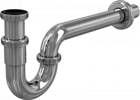 Сифон для биде Alcaplast A45E хром