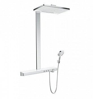 Душевая стойка Hansgrohe Rainmaker Select 27028400 хром;белый