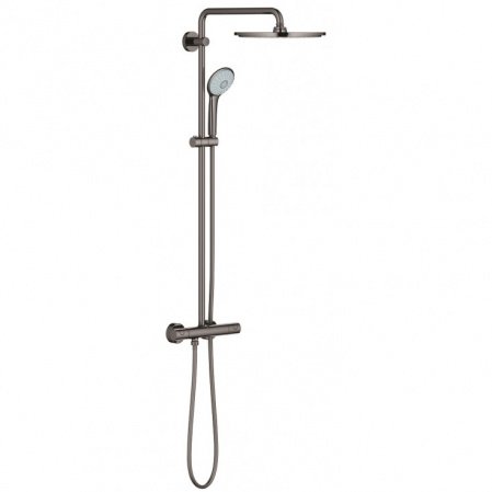 Душевая стойка Grohe Euphoria System 26075A00 темный графит