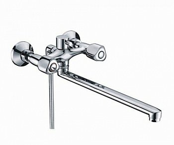Смеситель для ванны с душем WasserKraft Amper 2902L хром