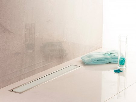 Душевой лоток Pestan Confluo Premium White Glass Line  650