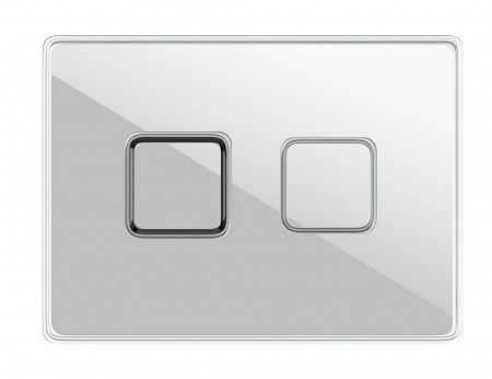 Кнопка смыва пневматическая Cersanit ACCENTO 63530 белый