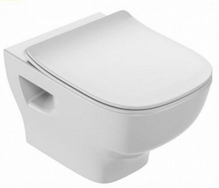 Комплект унитаз с инсталляцией Jacob Delafon Struktura E21747RU-00 кнопка белая