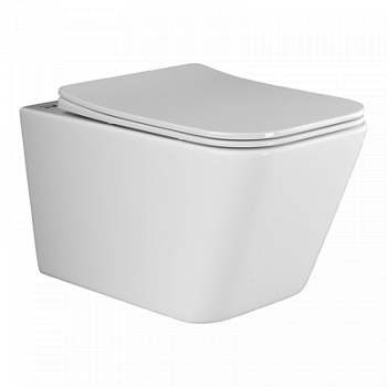 Унитаз подвесной Ceramica Nova Metric CN3007 белый