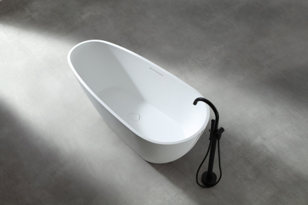 Ванна из искусственого камня ABBER Dortmund AM9911 белая