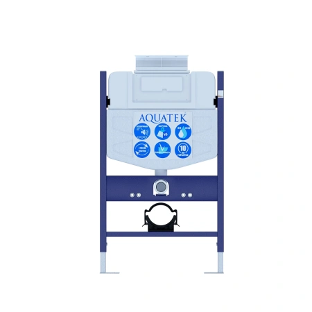 Инсталляция для унитаза Aquatek INS-0000018 со звукоизоляцией