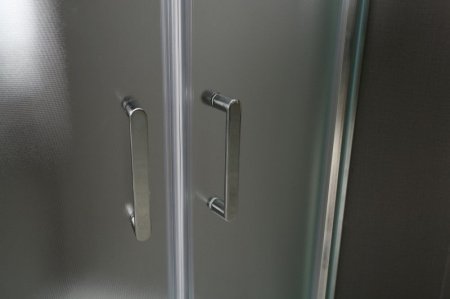 Душевой уголок BelBagno Uno R-2 90x90 профиль Хром стекло прозрачное