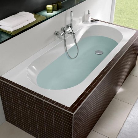 Квариловая ванна Villeroy & Boch Oberon 160x75 UBQ160OBE2V-01 alpin