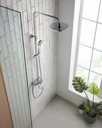 Душевая стойка Bravat Rhein F6429564CP-A-ENG