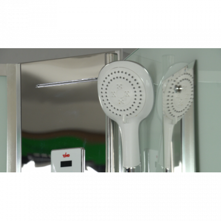 Душевая кабина Timo Comfort T-8809 F 90x90x220 профиль хром глянцевый, стекло матовое