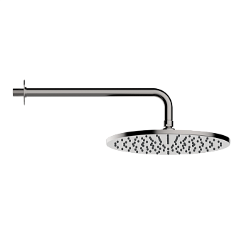 Верхний душ 28см Bossini Nobu INH031.075 матовая нерж сталь
