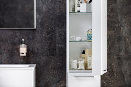 Шкаф пенал Ravak Ring 30 Белый