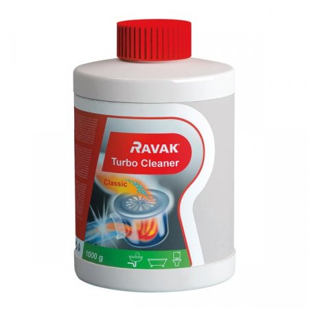 Средство для очистки сифонов Ravak Turbo Cleaner 1000 г