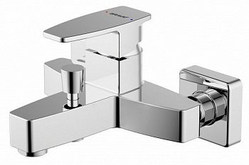 Смеситель для ванны с душем Bravat Riffle F672106C-LB хром