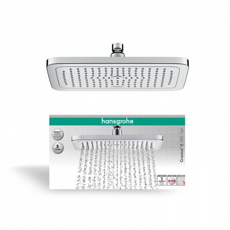 Душевая стойка Hansgrohe Croma E 27630000 хром