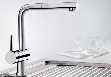 Смеситель для кухни Blanco Linus-S 517184 нержавеющая сталь