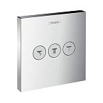 Переключатель для душа на 3 потребителя Hansgrohe ShowerSelect 15764000 хром