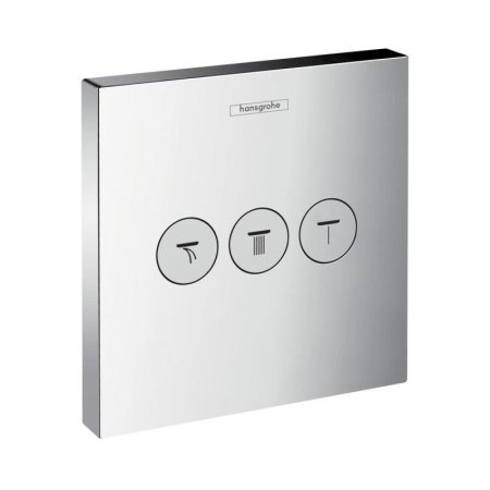 Переключатель для душа на 3 потребителя Hansgrohe ShowerSelect 15764000 хром