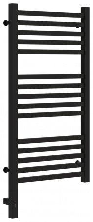 Полотенцесушитель электрический Сунержа Модус 3.0 80х40 черный матовый, левый ТЭН